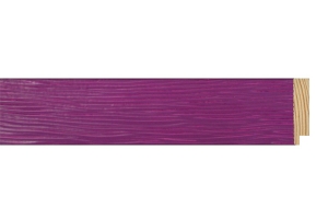 Comprar molduras para posters | Pormenor da moldura violeta de 4.3 cm
